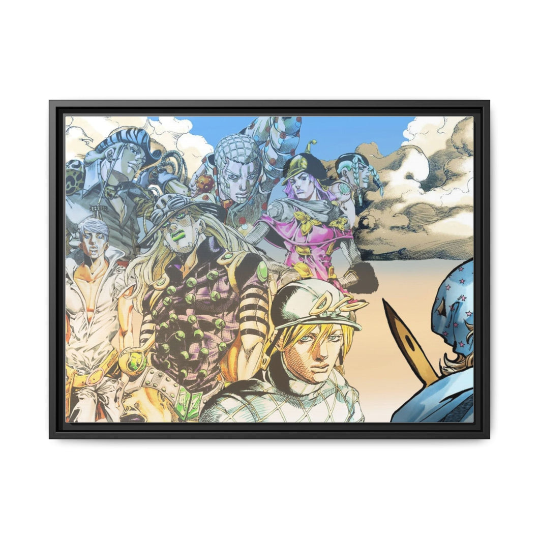 Johnny's Despair Canvas Framed Art Print