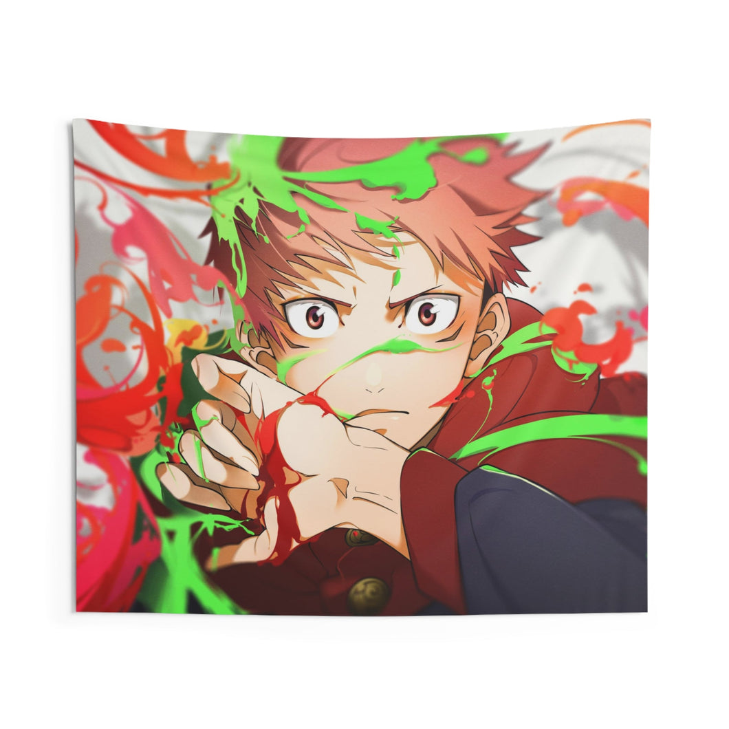 Yuji Itadori Indoor Wall Tapestry