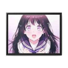 Load image into Gallery viewer, Eru Chitanda Glowing eyes Canvas Framed Art Print
