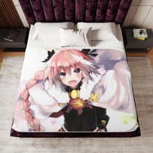 Load image into Gallery viewer, Anime Fate/Apocrypha Sherpa Blanket
