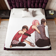 Load image into Gallery viewer, Boruto Sherpa Blanket
