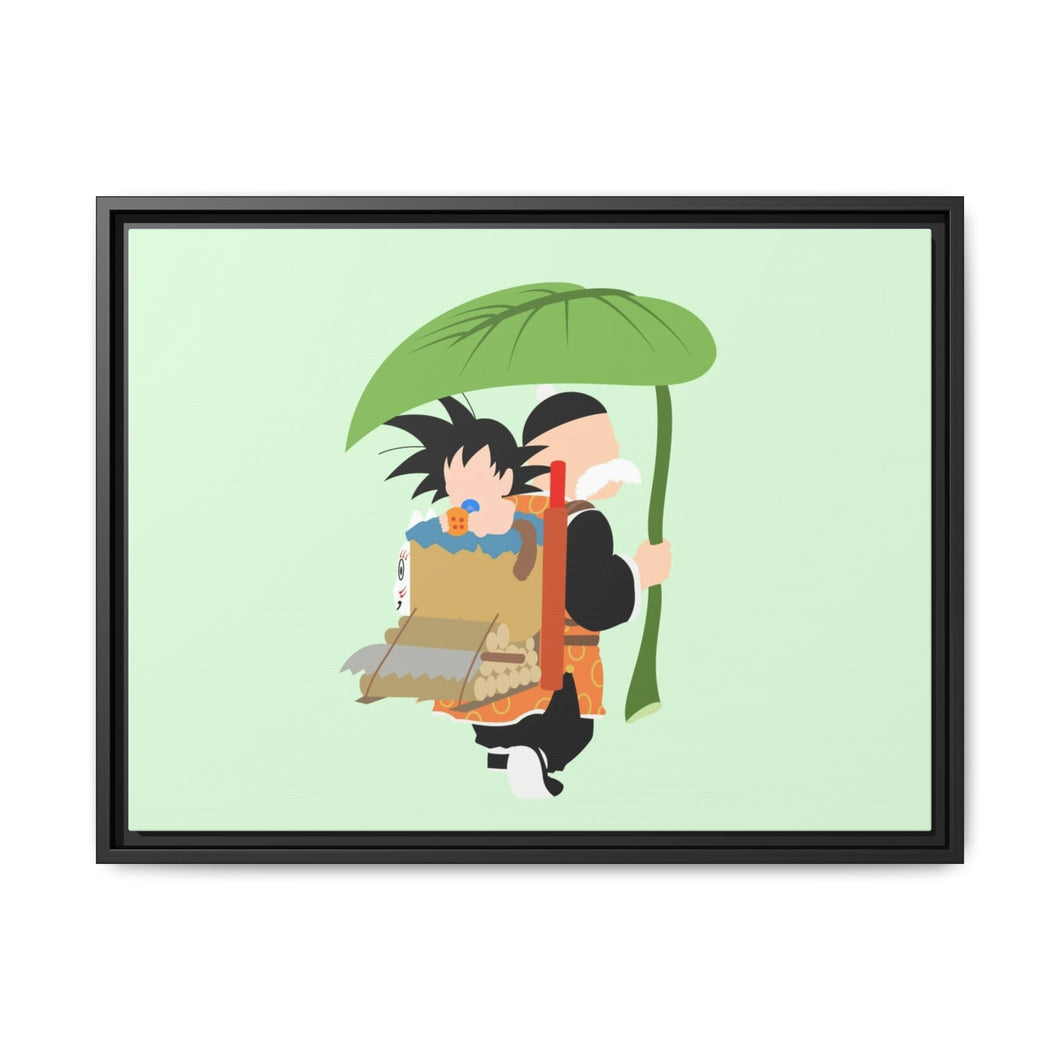 Anime Dragon Ball Canvas Framed Art Print