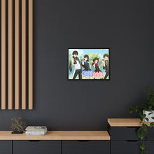 Load image into Gallery viewer, Hyouka Eru Chitanda, Satoshi Fukube, Mayaka Ibara Canvas Framed Art Print
