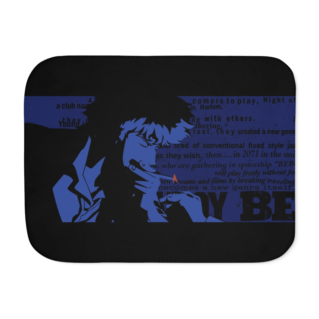 Anime Cowboy Bebopr Sherpa Blanket