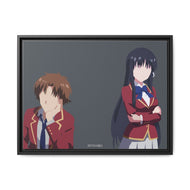 Classroom of the Elite Suzune Horikita Canvas Framed Art Print