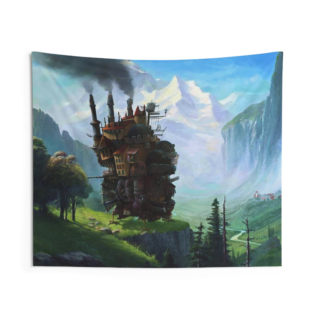 Howl's Moving Castle Indoor Wall Tapestry