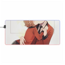 Load image into Gallery viewer, Itsuki Sumeragi and Kaede Manyuda RGB LED Mouse Pad (Desk Mat)
