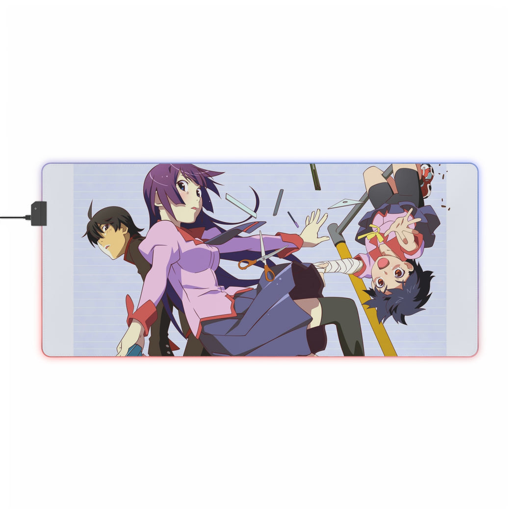 Monogatari (Series) RGB LED Mouse Pad (Desk Mat)