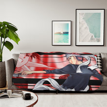 Load image into Gallery viewer, Anime Food Wars: Shokugeki no Soma Sherpa Blanket
