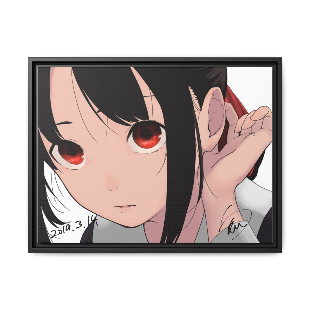 Kaguya Shinomiya Canvas Framed Art Print