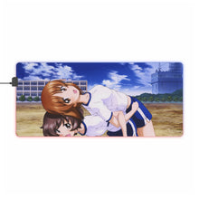 Load image into Gallery viewer, Girls und Panzer RGB LED Mouse Pad (Desk Mat)
