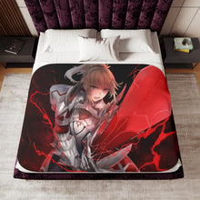 Load image into Gallery viewer, Fate/Apocrypha Saber Of Red Sherpa Blanket
