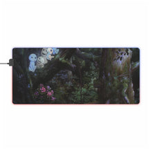 Load image into Gallery viewer, Princess Mononoke RGB LED Mouse Pad (Desk Mat)
