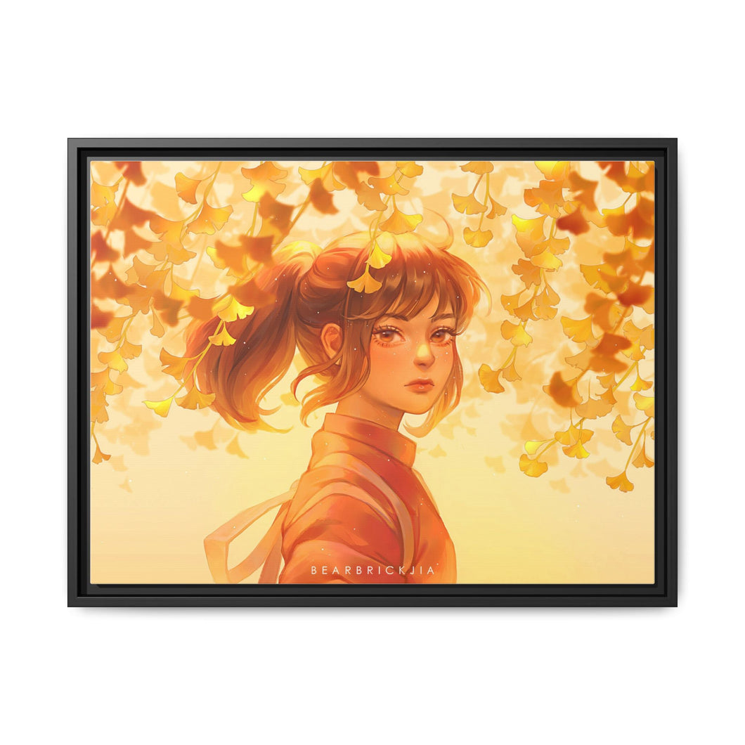 Anime Spirited Away Canvas Framed Art Print