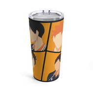 Daichi Sawamura Kei Tsukishima Shōyō Hinata Tadashi Yamaguchi and Yū Nishinoya Tumbler 20oz