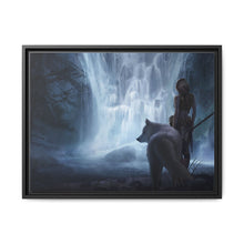 Load image into Gallery viewer, Anime Princess Mononoke Canvas Framed Art Print
