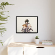 Load image into Gallery viewer, The Promised Neverland Ray, Norman, Emma Canvas Framed Art Print
