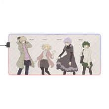 Load image into Gallery viewer, My Hero Academia Izuku Midoriya, Katsuki Bakugou, Tomura Shigaraki RGB LED Mouse Pad (Desk Mat)
