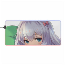 Load image into Gallery viewer, EroManga-Sensei RGB LED Mouse Pad (Desk Mat)
