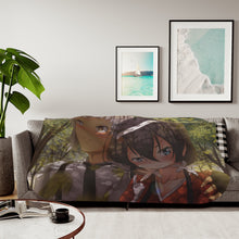 Load image into Gallery viewer, Bungou Stray Dogs Atsushi Nakajima Sherpa Blanket
