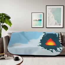 Load image into Gallery viewer, Howl&#39;s Moving Castle Sherpa Blanket

