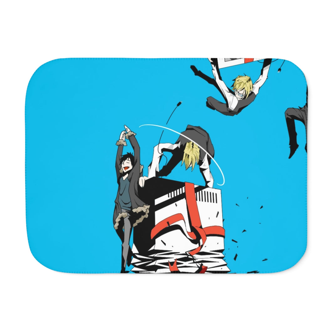 Durarara!! Izaya Orihara, Shizuo Heiwajima Sherpa Blanket