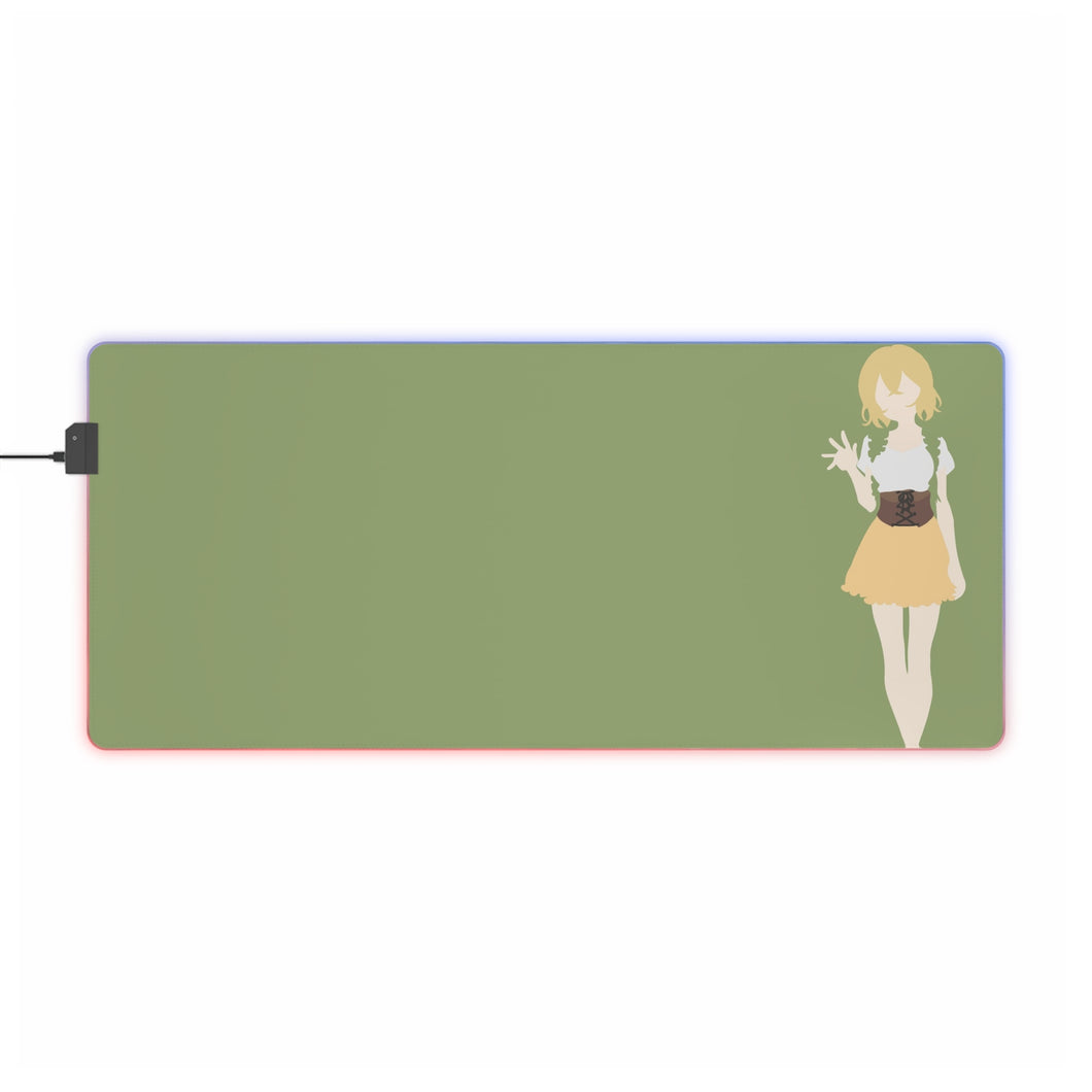 i hate mami chan but here you go ppl... RGB LED Mouse Pad (Desk Mat)