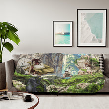 Load image into Gallery viewer, Dr. Stone Yuzuriha Ogawa Sherpa Blanket
