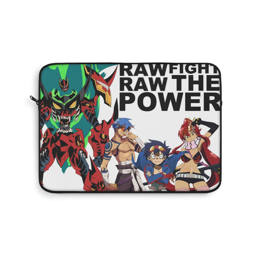 Raw Raw Fight The Power Laptop Sleeve