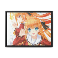 Misa & Yusa Canvas Framed Art Print