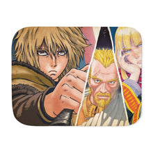 Load image into Gallery viewer, Anime Vinland Saga Sherpa Blanket
