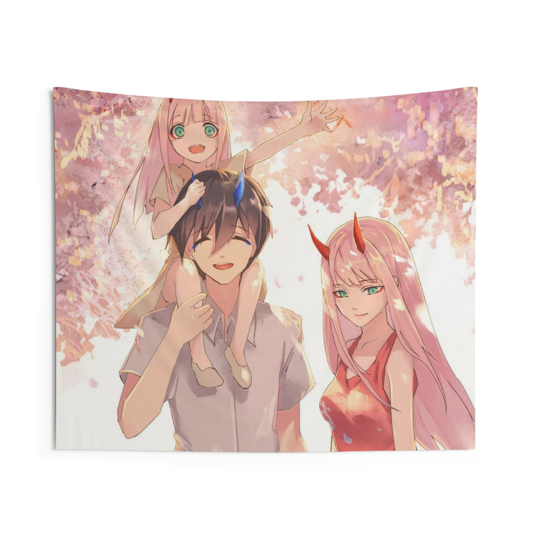 Hiro & zero Two lived happily ever after. Indoor Wall Tapestry