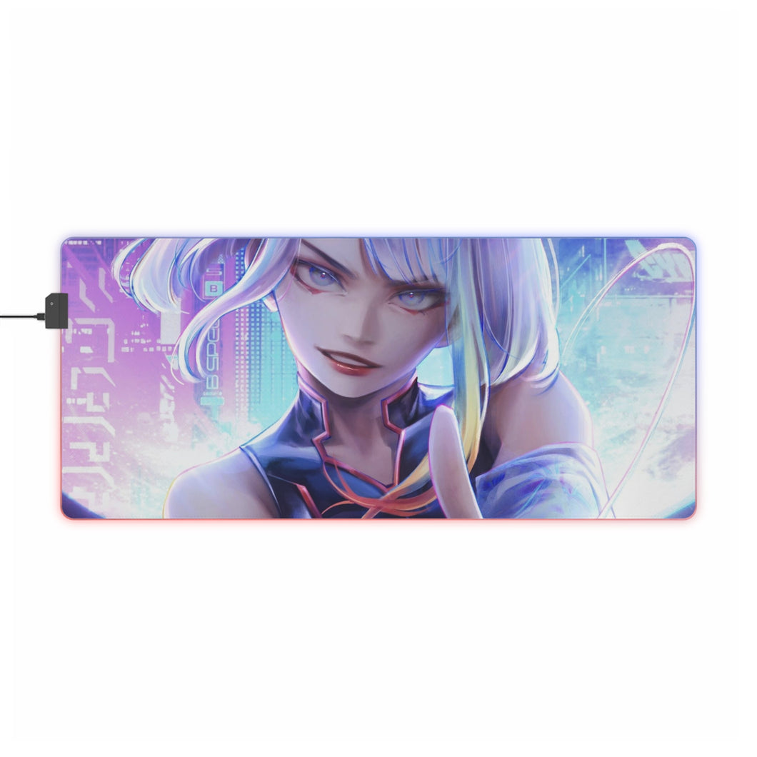 Lucy - Cyberpunk: Edgerunners RGB LED Mouse Pad (Desk Mat)