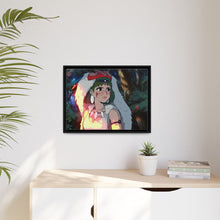 Load image into Gallery viewer, Princess Mononoke Canvas Framed Art Print
