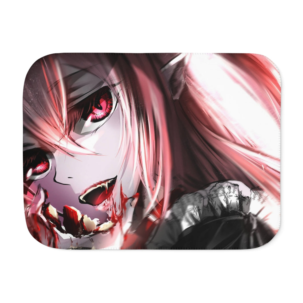 Seraph of the End Sherpa Blanket