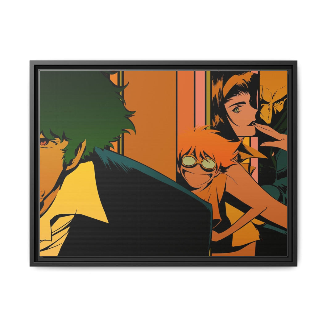 Anime Cowboy Bebop Canvas Framed Art Print