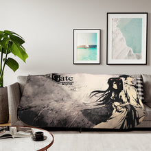 Load image into Gallery viewer, Kurisu and Okabe Sherpa Blanket
