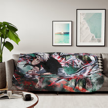 Load image into Gallery viewer, Anime Tokyo Ghoul Sherpa Blanket
