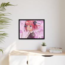 Load image into Gallery viewer, The Quintessential Quintuplets Nino Nakano Canvas Framed Art Print
