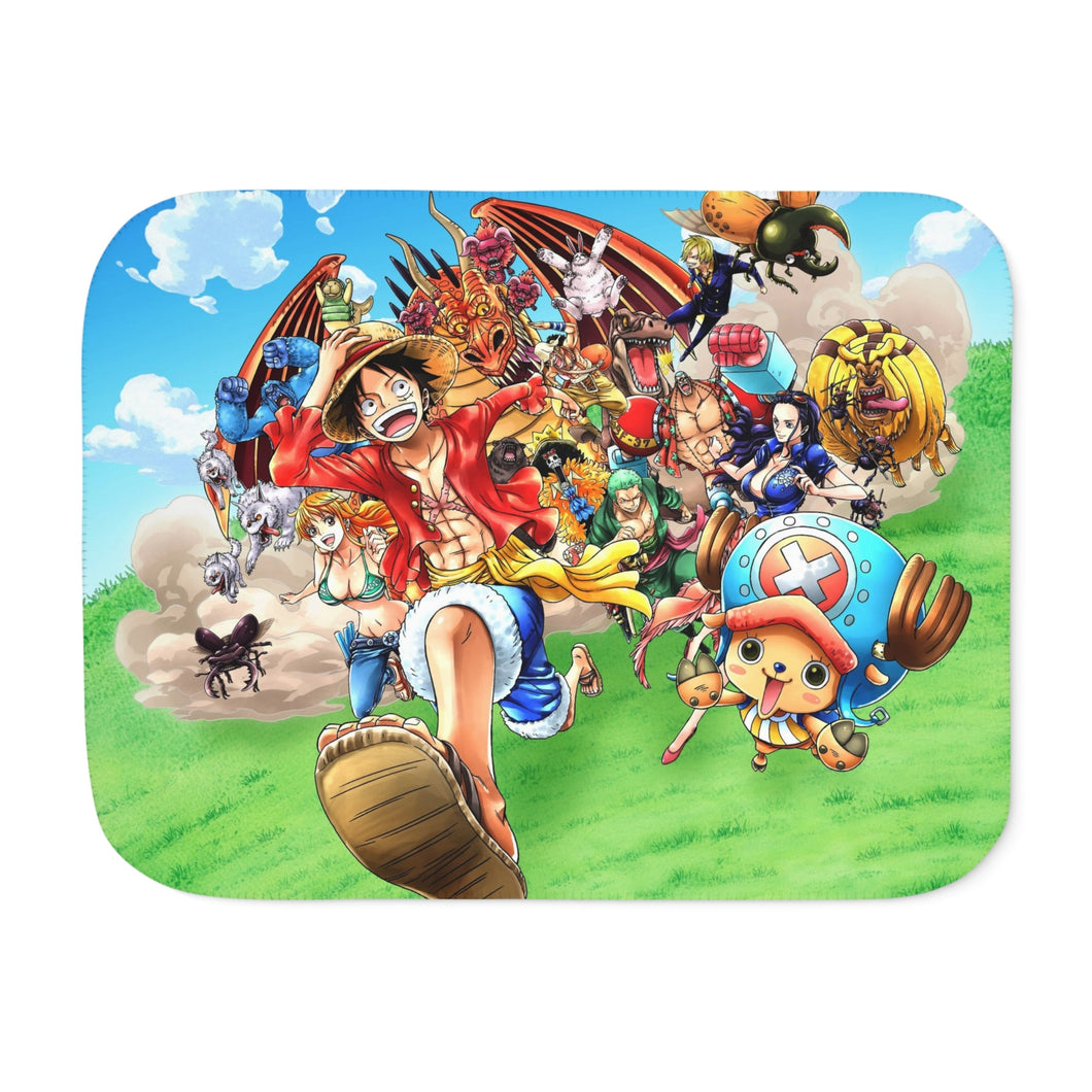 Anime One Piece Sherpa Blanket