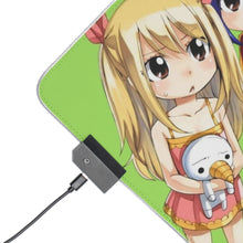 Load image into Gallery viewer, Fairy Tail Erza Scarlet, Lucy Heartfilia, Wendy Marvell RGB LED Mouse Pad (Desk Mat)
