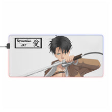 Load image into Gallery viewer, Anime Attack On Titan RGB LED Mouse Pad (Desk Mat)
