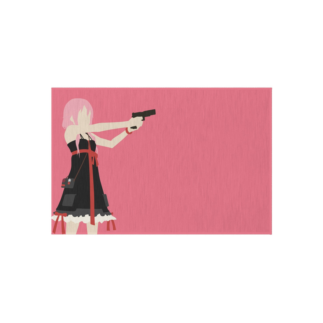 Guilty Crown Inori Yuzuriha Rug
