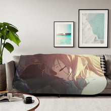 Load image into Gallery viewer, Anime Violet Evergardenr Sherpa Blanket
