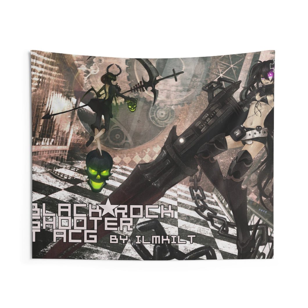 Black Rock Shooter Indoor Wall Tapestry