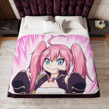 Load image into Gallery viewer, Anime That Time I Got Reincarnated as a Slime Sherpa Blanket
