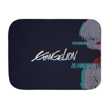 Load image into Gallery viewer, Neon Genesis Evangelion - Rei Ayanami Sherpa Blanket
