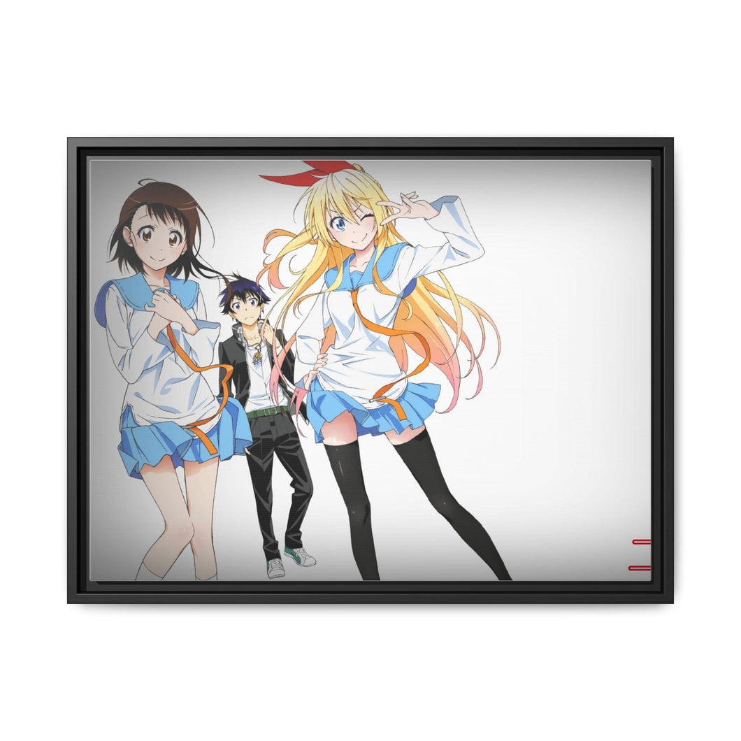 Anime Nisekoi Canvas Framed Art Print