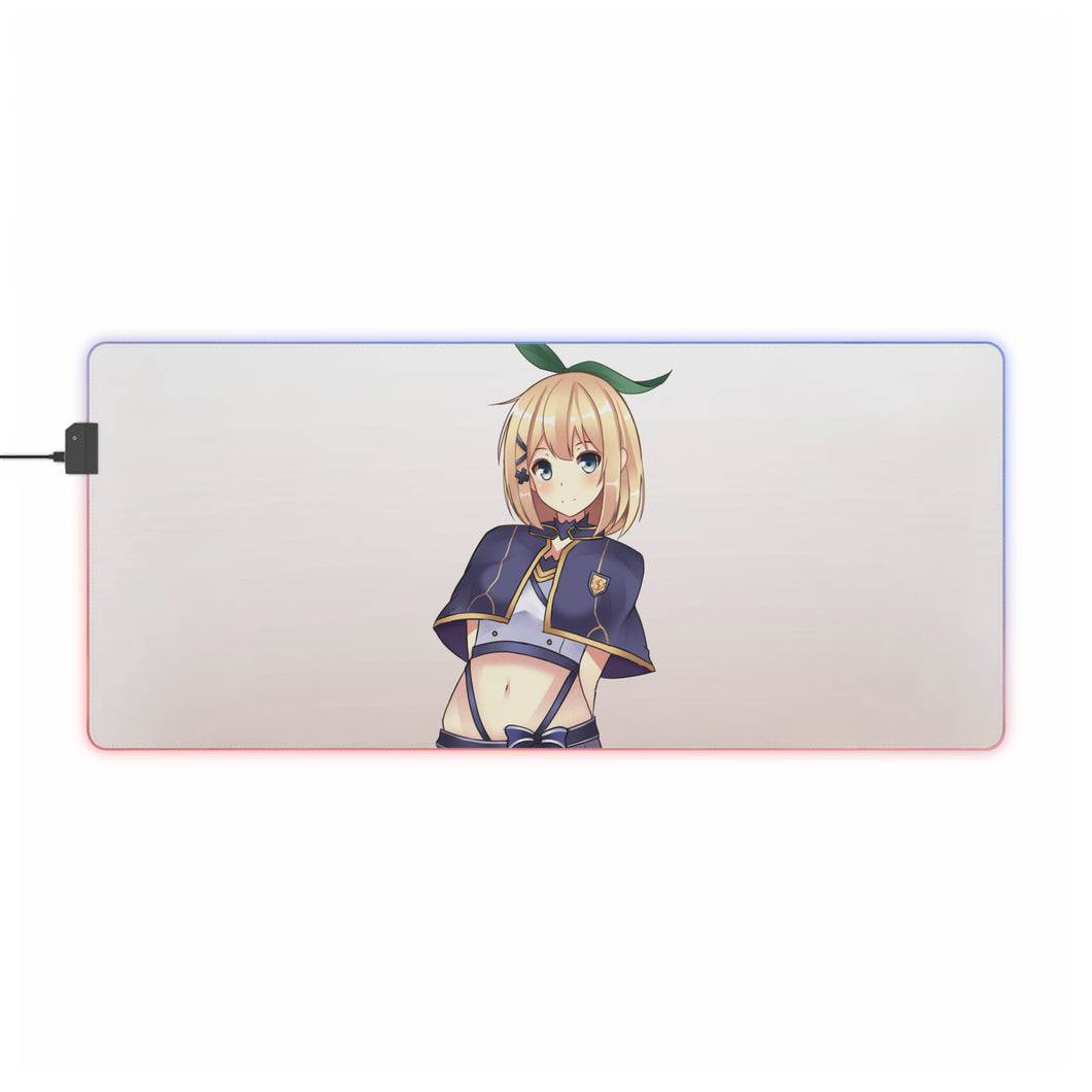 Rokudenashi Majutsu Koushi to Akashic Records RGB LED Mouse Pad (Desk Mat)