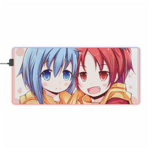 Load image into Gallery viewer, Puella Magi Madoka Magica Sayaka Miki RGB LED Mouse Pad (Desk Mat)
